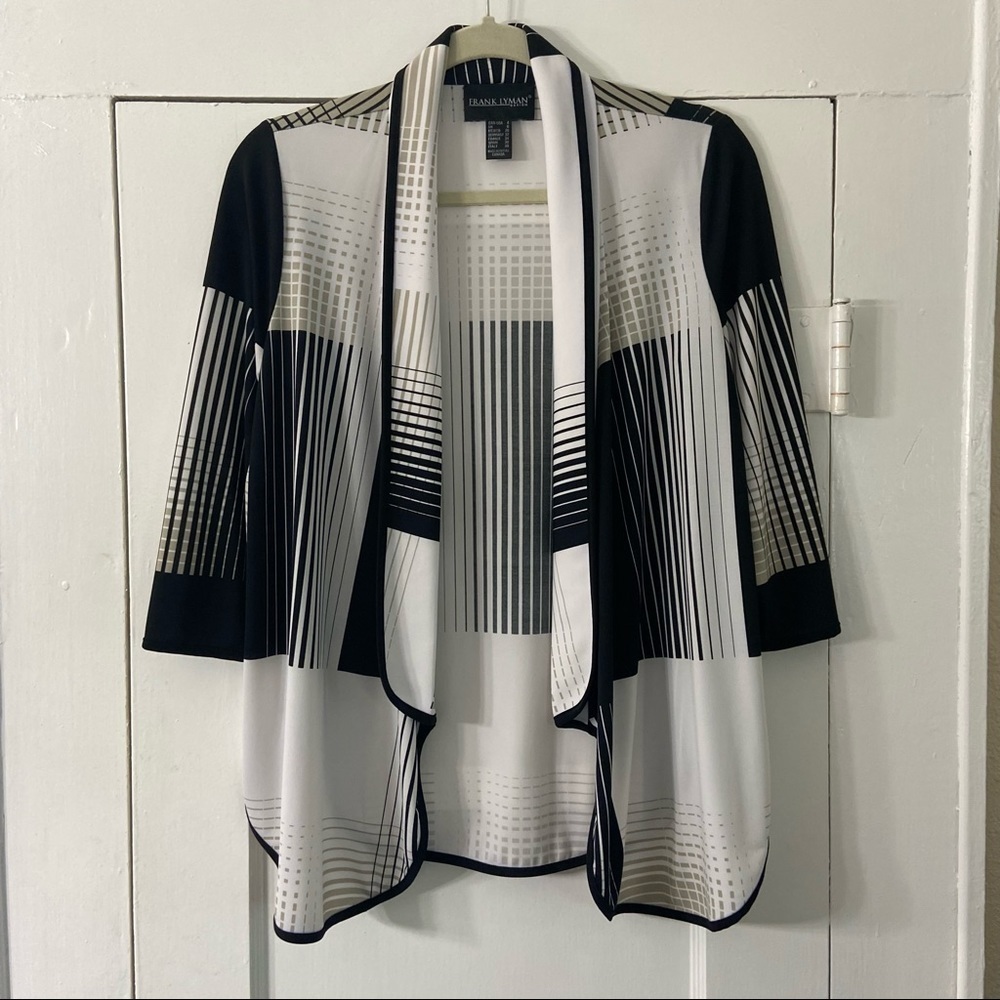 Frank Lyman Design Timeless Open Front Cardigan